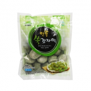 밀원본가 안흥찐빵,직판 밀원본가 강원도 안흥 감자떡 쑥 600g 약20개